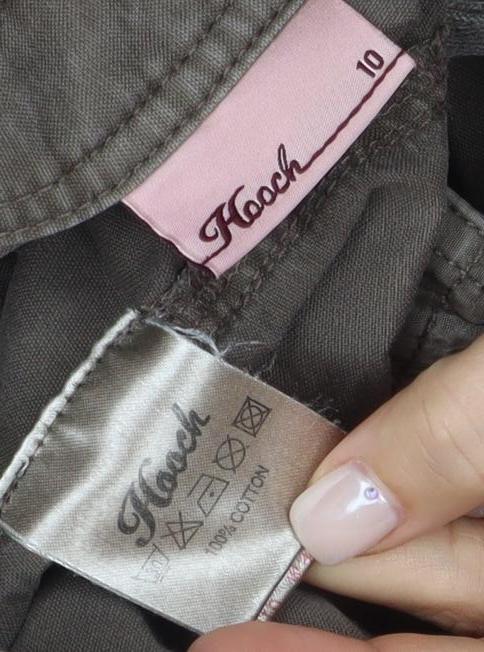 Hooch Women's Brown Peasant Skirt Size 10