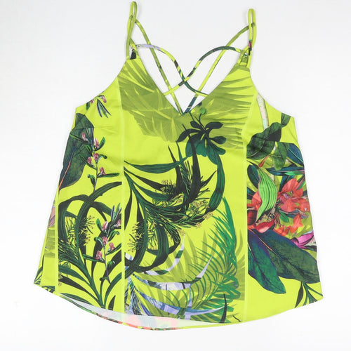 Next Women's Multicoloured Floral Camisole Tank Size 8