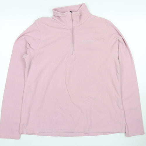 Mountain Warehouse Women's Purple Fleece Pullover Size 16