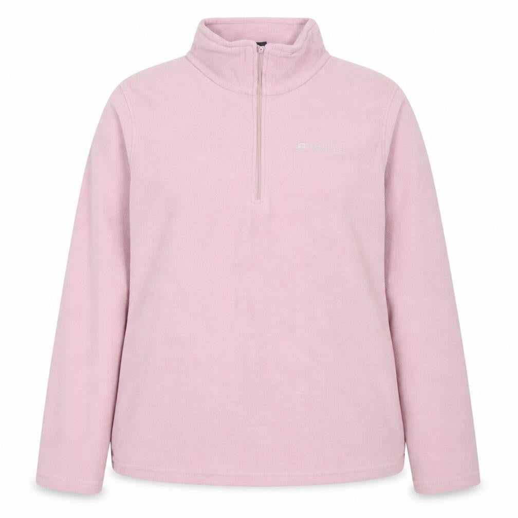 Front view of Mountain Warehouse Women's Purple Fleece Pullover, size 16