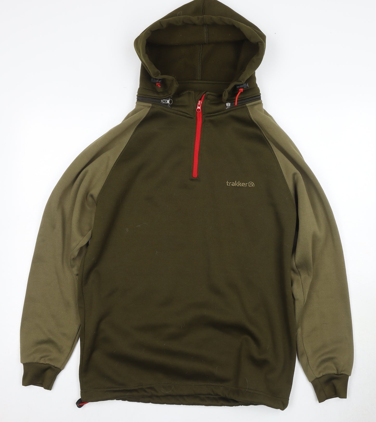 Trakker Men's Green Pullover Hoodie - Medium