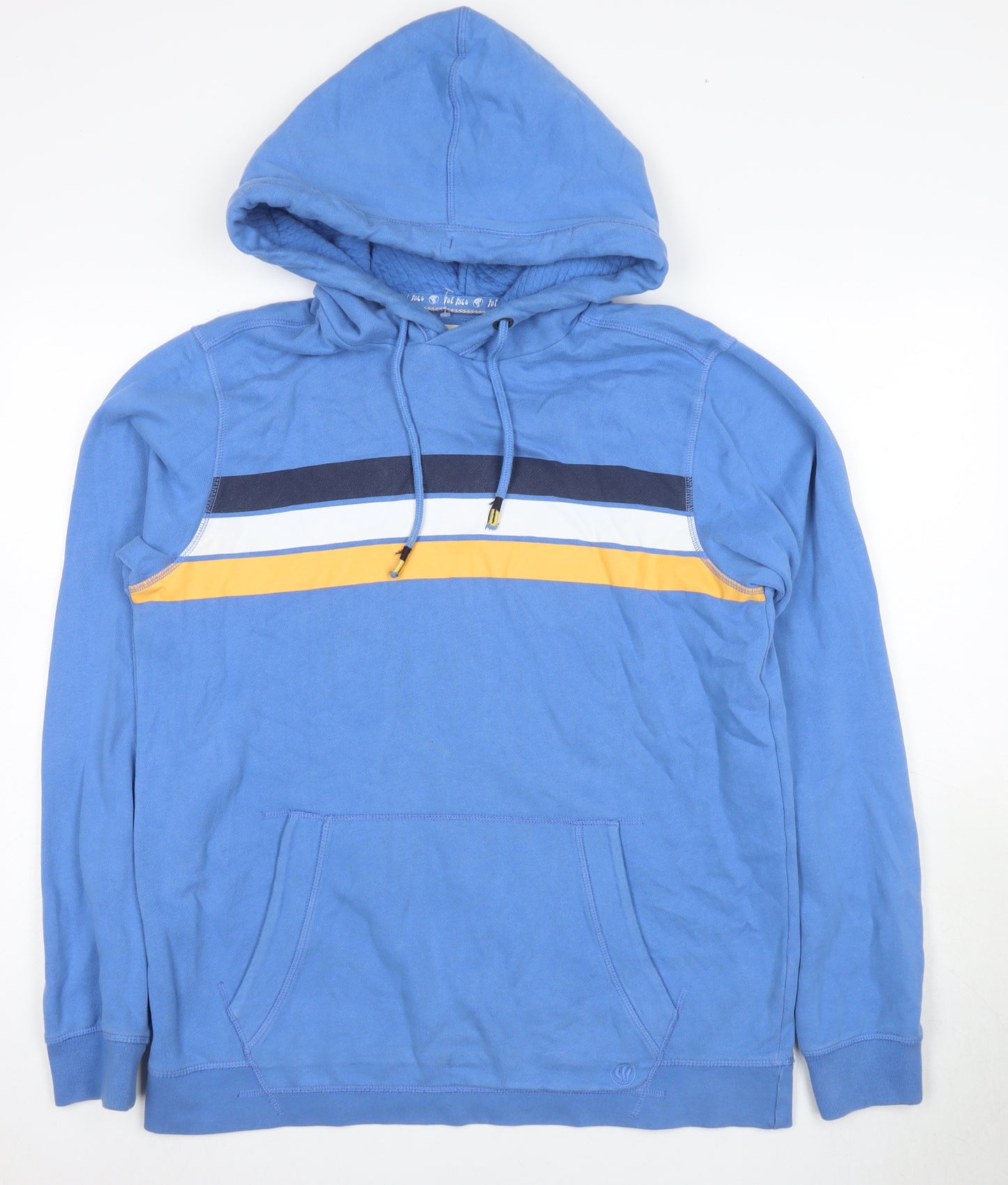 Fat Face Men's Blue Pullover Hoodie M