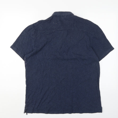 Firetrap Men's Blue XL Polo Shirt