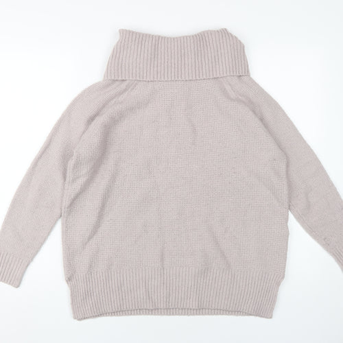 Monsoon Women's Beige Cowl Neck Pullover Jumper M