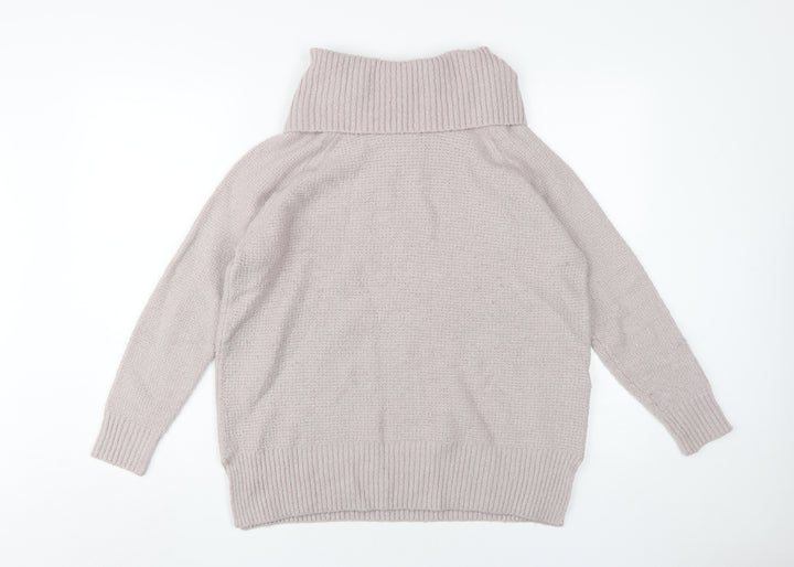 Monsoon Women's Beige Cowl Neck Pullover Jumper M