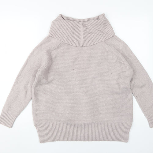 Monsoon Women's Beige Cowl Neck Pullover Jumper M