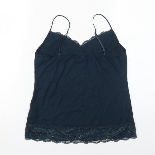 Jigsaw Women's Blue Lace Camisole Tank Top L