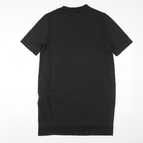 Oliver Bonas Women’s Black T-Shirt Dress Size 10