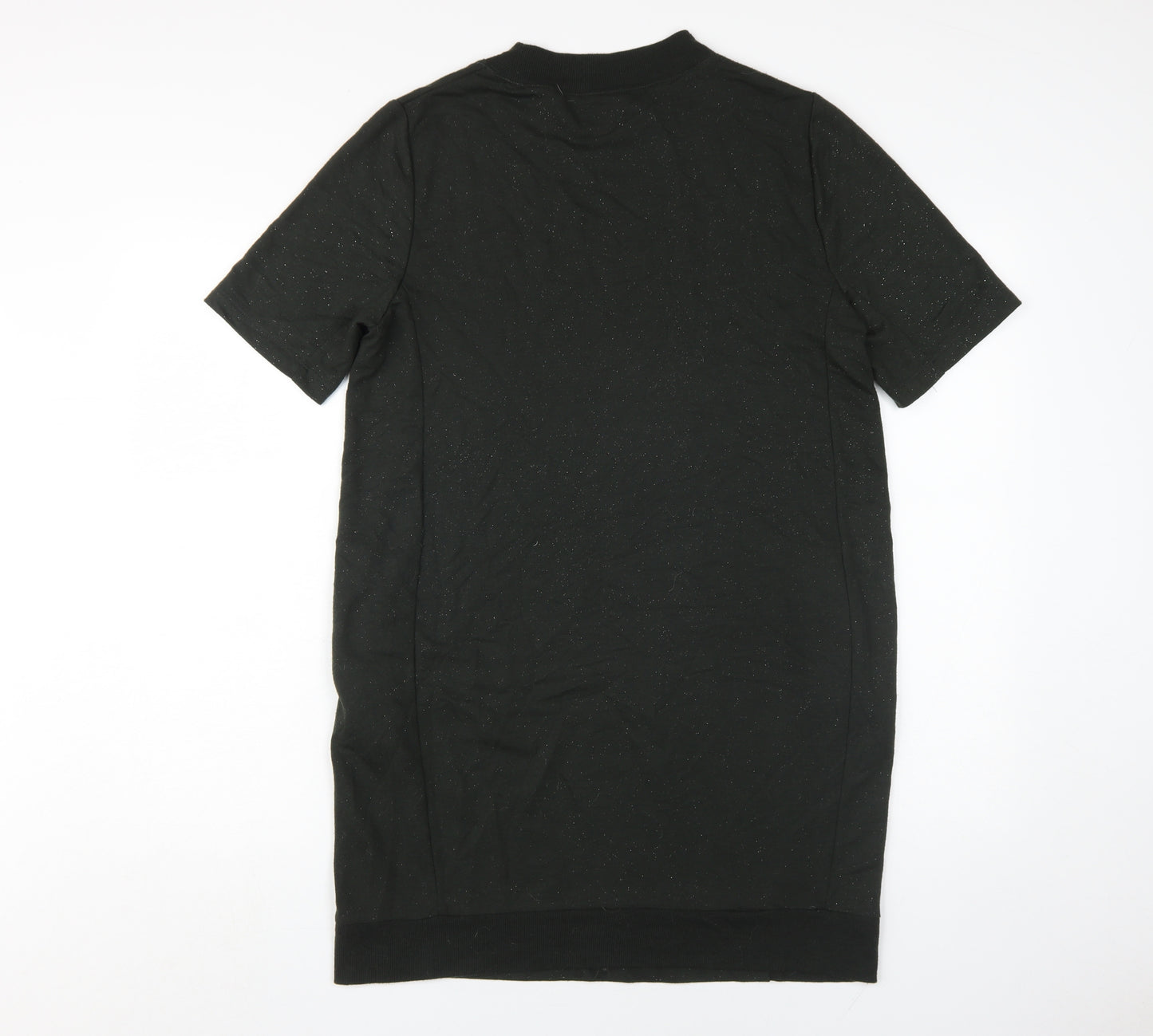 Oliver Bonas Women’s Black T-Shirt Dress Size 10