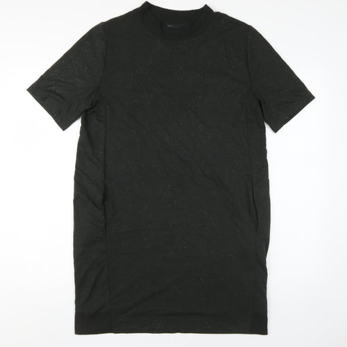 Oliver Bonas Women’s Black T-Shirt Dress Size 10