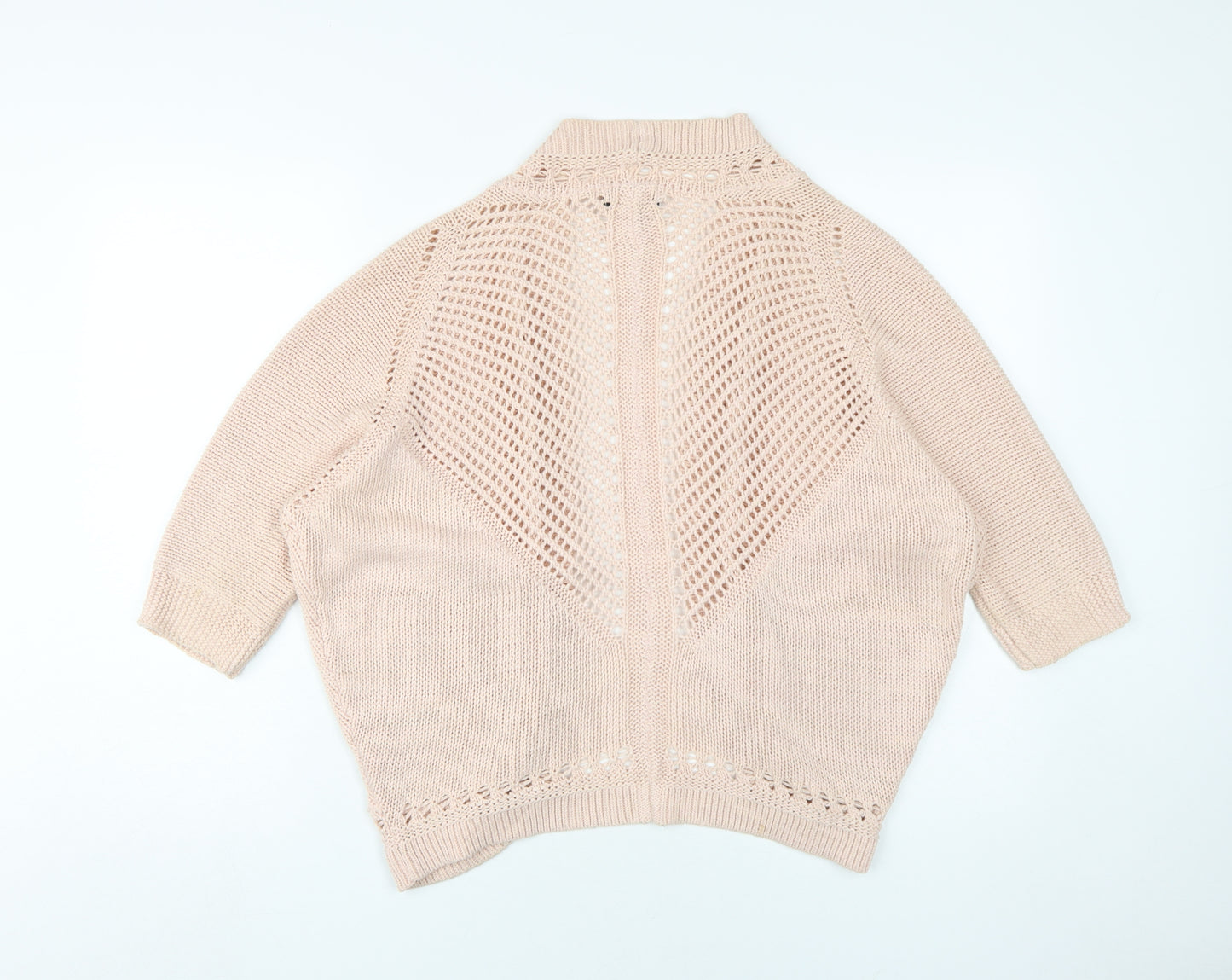 New Look Women's Beige Open Cardigan Size 10