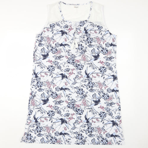 Damart Women Multicoloured Floral Dress L