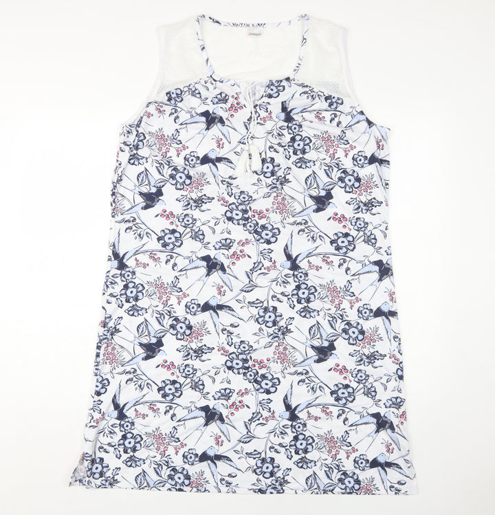 Damart Women Multicoloured Floral Dress L