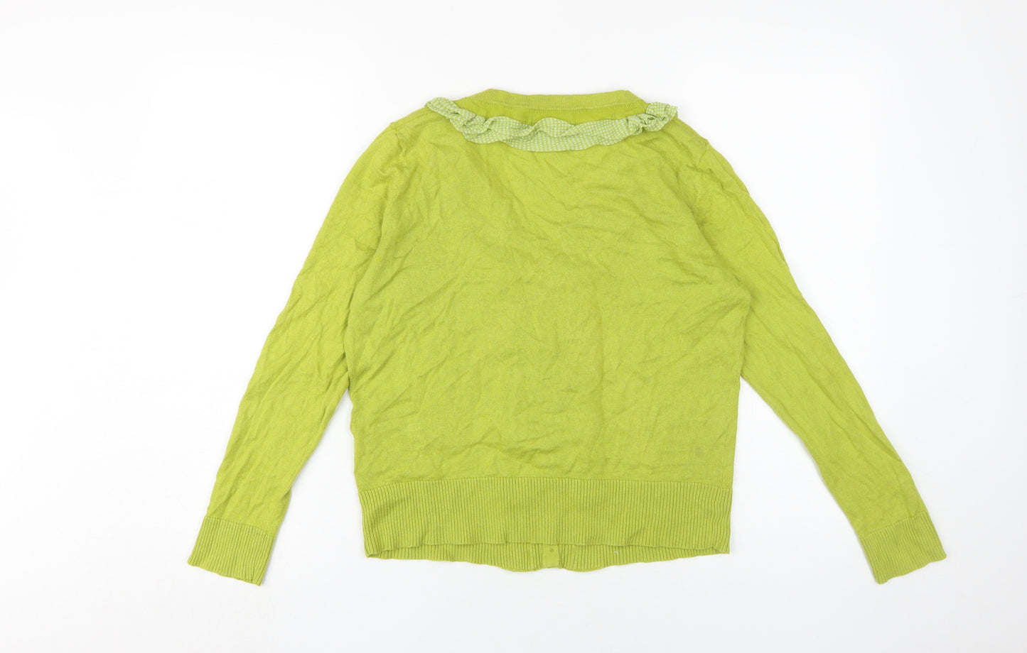 Per Una Women's Green Cardigan Size 14 V-Neck