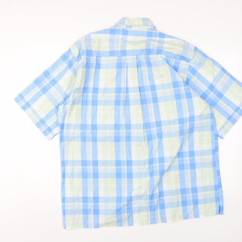 Guise Men's Multicoloured Plaid Short Sleeve Shirt L