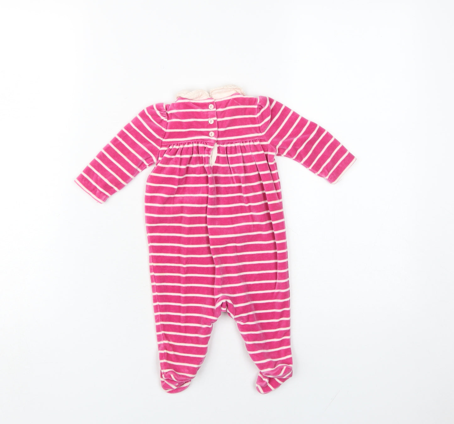 Ralph Lauren Pink Stripe Unisex Baby Grow 3-6 Months