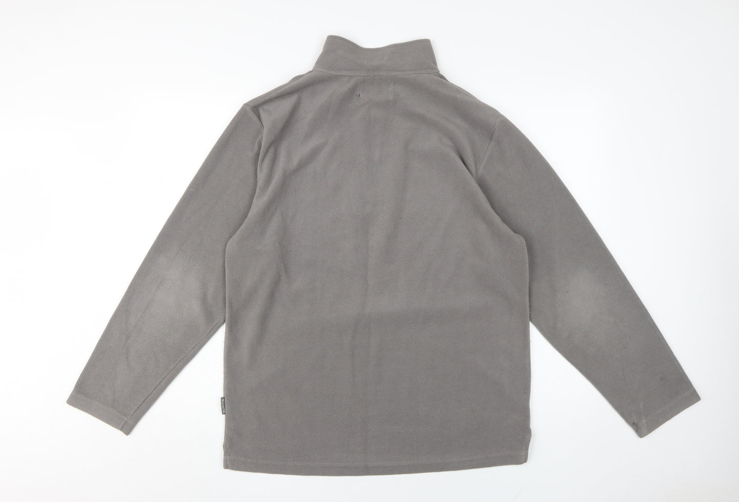 Trespass Men's Grey 1/4 Zip Fleece Sweatshirt M