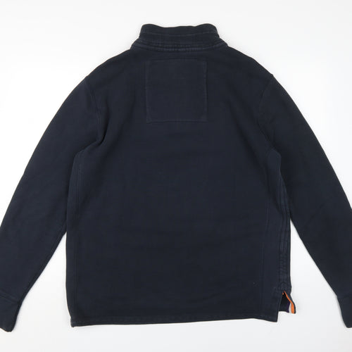 Superdry Men's Black Henley Sweatshirt - Size L