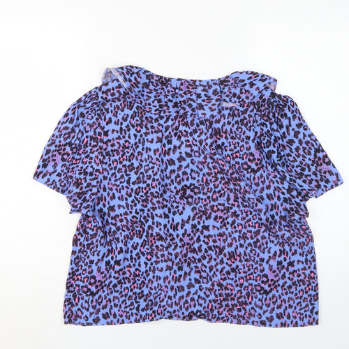 Whistles Women's Multicoloured Wrap Blouse Size 16