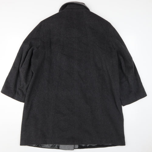 Eastex Women's Black Overcoat Size 12 Classic Style