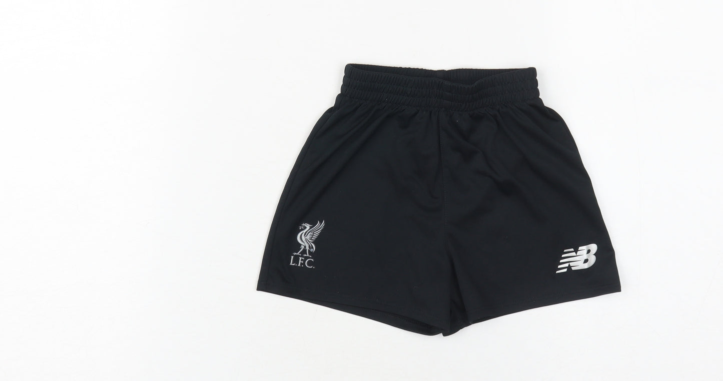 New Balance Boys Black Sports Shorts 12-18 Months