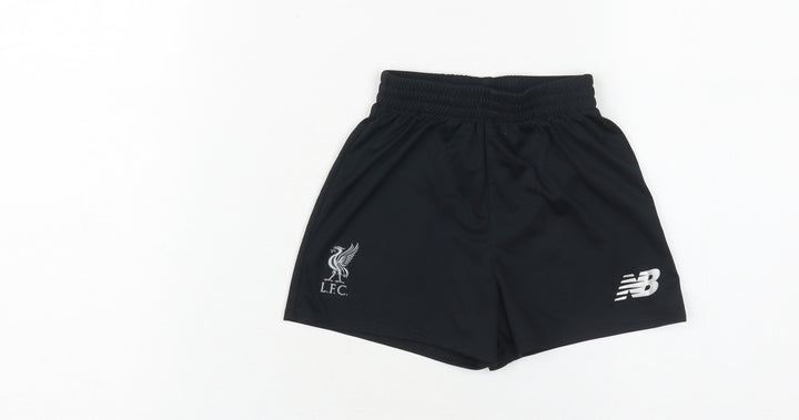 New Balance Boys Black Sports Shorts 12-18 Months
