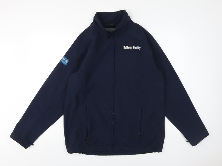 Regatta Men's Blue Softshell Jacket M Workwear