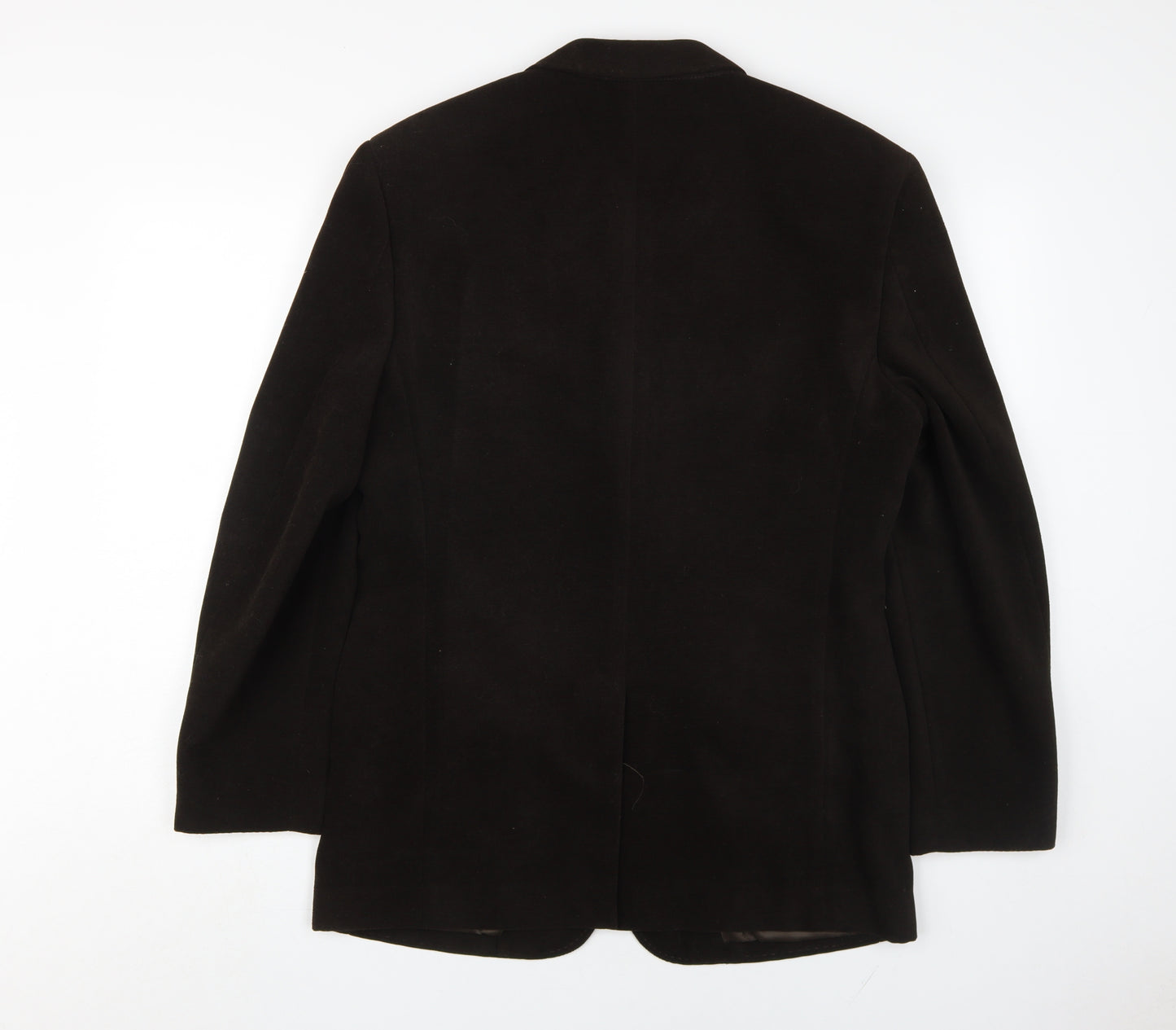 Feraud Men's Brown 38 Single-Breasted Blazer
