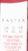 Eastex Women's Red Blazer Jacket Size 14 Short Sleeve