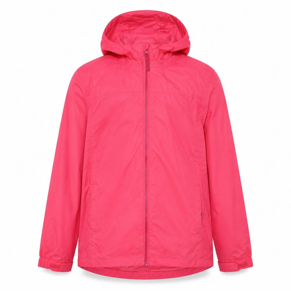 Mountain Warehouse Girls Pink Rain Coat 13 Years Waterproof