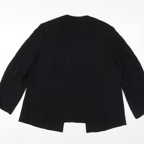 Eastex Women's Black Classic Jacket Size 14