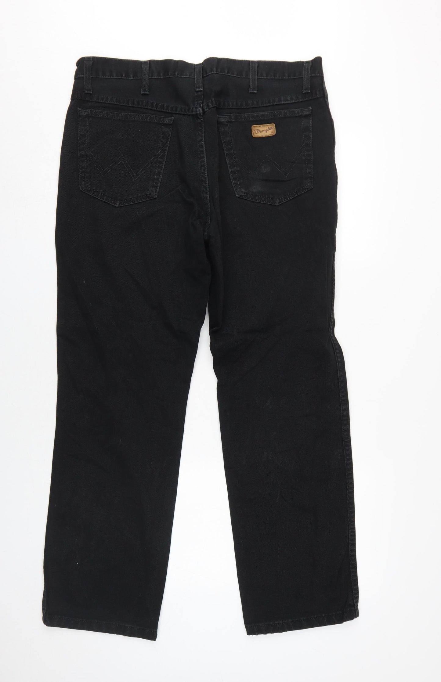 Wrangler Men's Black Straight Jeans Size 36