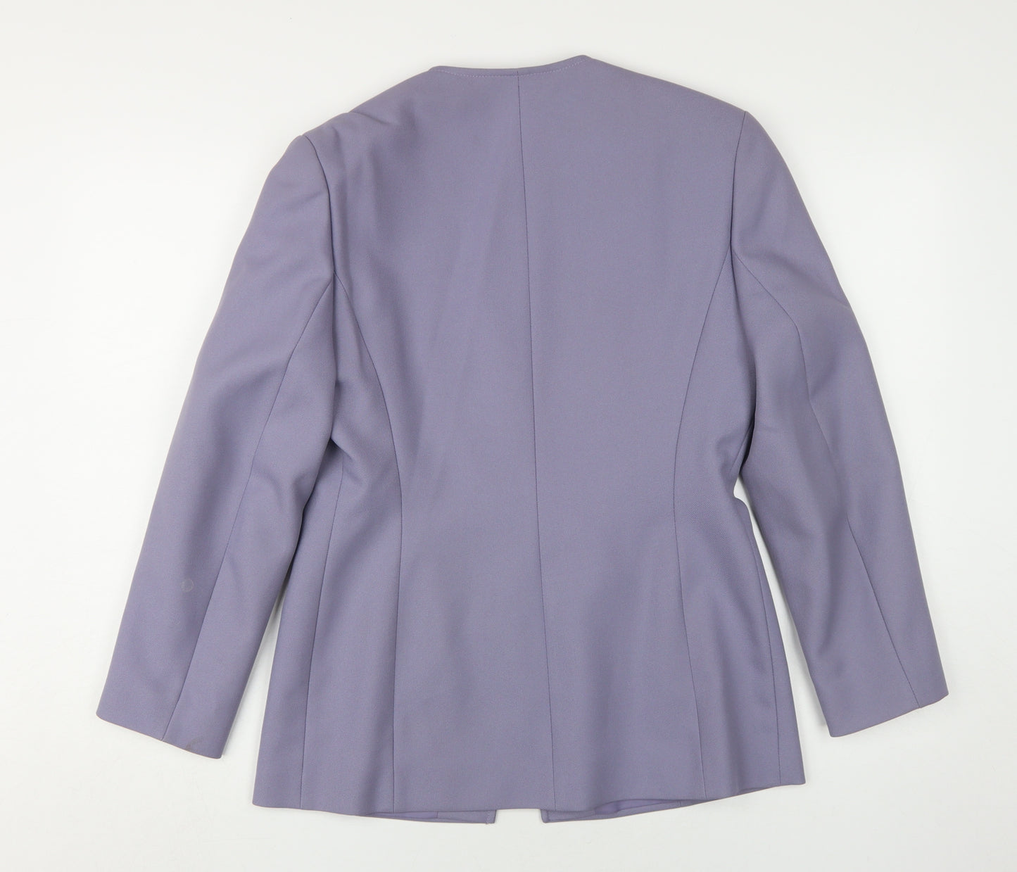 Eastex Women's Purple Embroidered Blazer Size 10