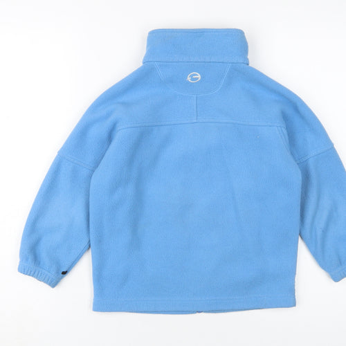 Sprayway Boys Blue Fleece Jacket 6 Years Full Zip Outdoor