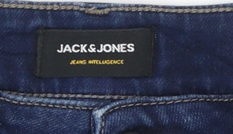 Jack & Jones Men's Blue XS Denim Chino Shorts