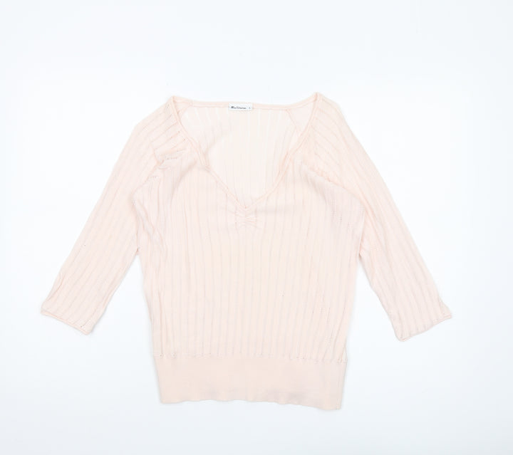 Ben Sherman Pink Woman's jumper Size L