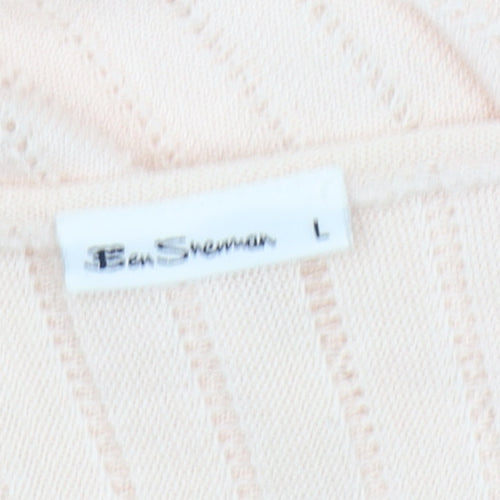 Ben Sherman Pink Woman's jumper Size L
