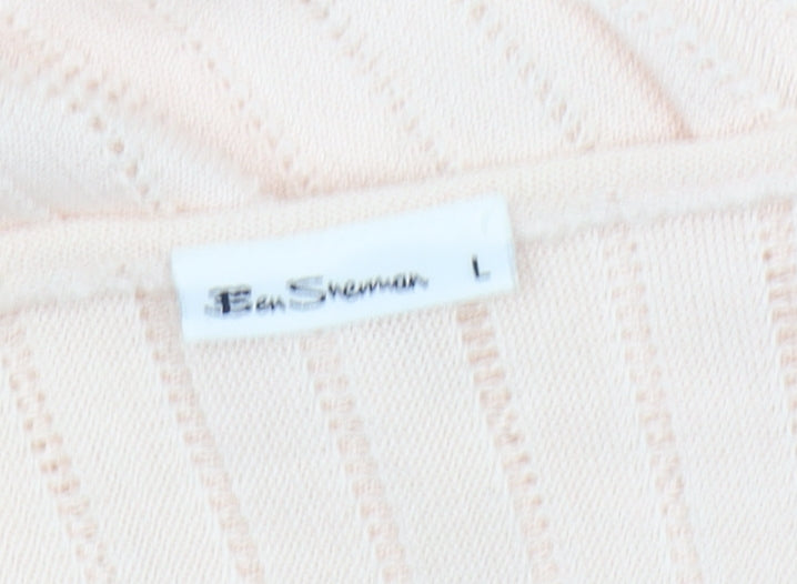 Ben Sherman Pink Woman's jumper Size L