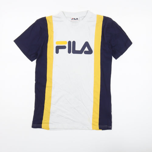 Fila Unisex Multicoloured 2XS T-Shirt, Casual Style