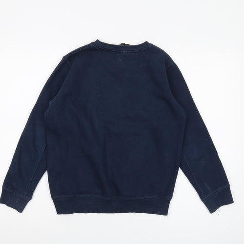 Bench Boys Blue Pullover Sweatshirt, Logo, 11-12 Years