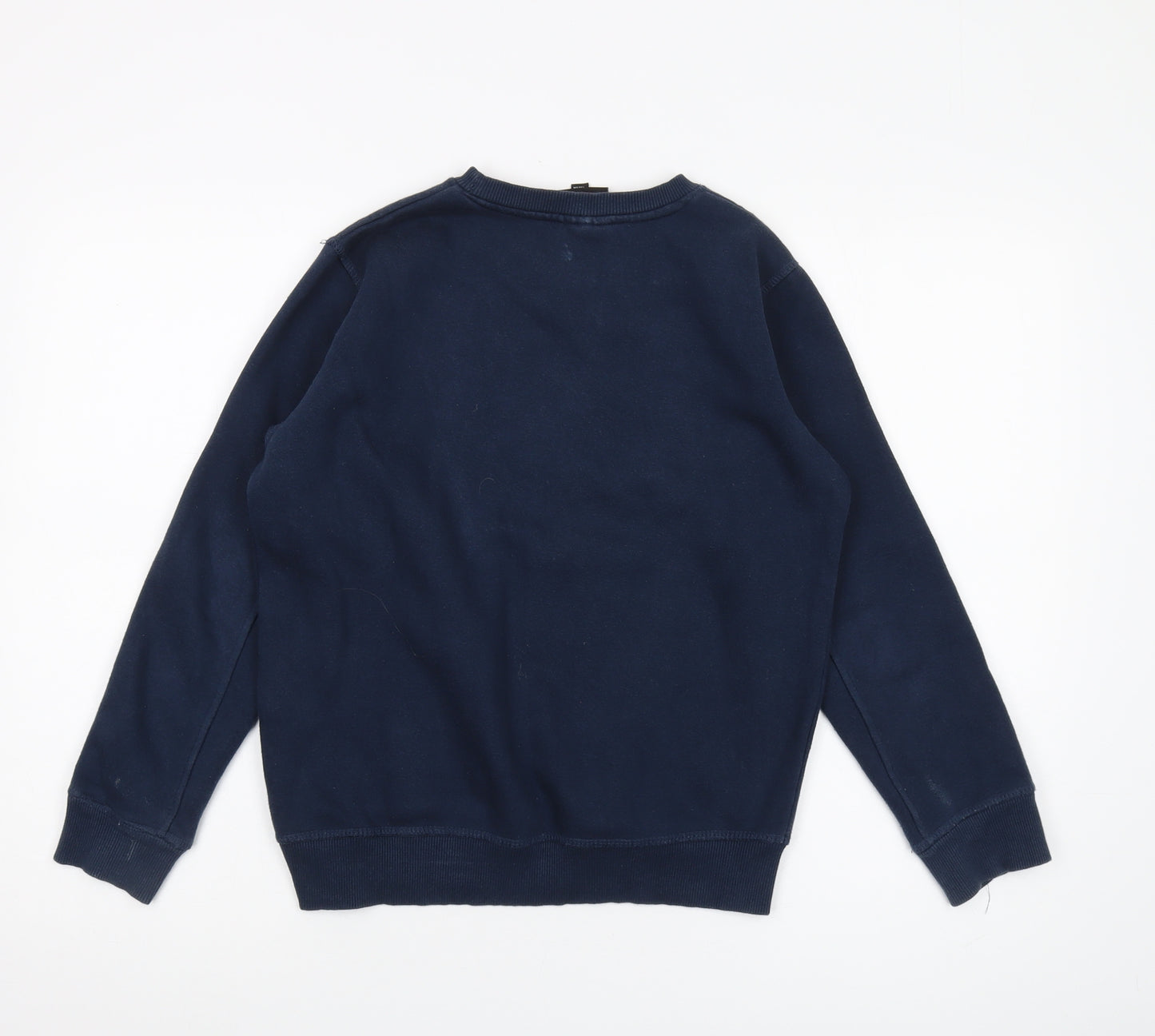 Bench Boys Blue Pullover Sweatshirt, Logo, 11-12 Years