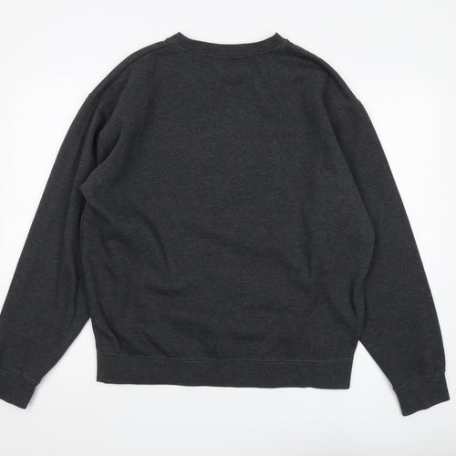 Fila Men's Black Pullover Sweatshirt - Size L