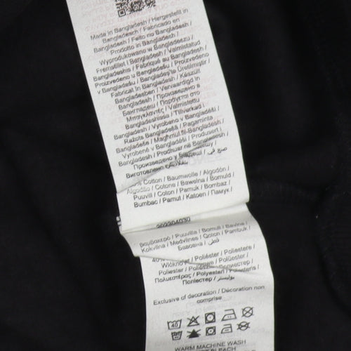 Jack & Jones Boys Black Pullover Hoodie Age 11