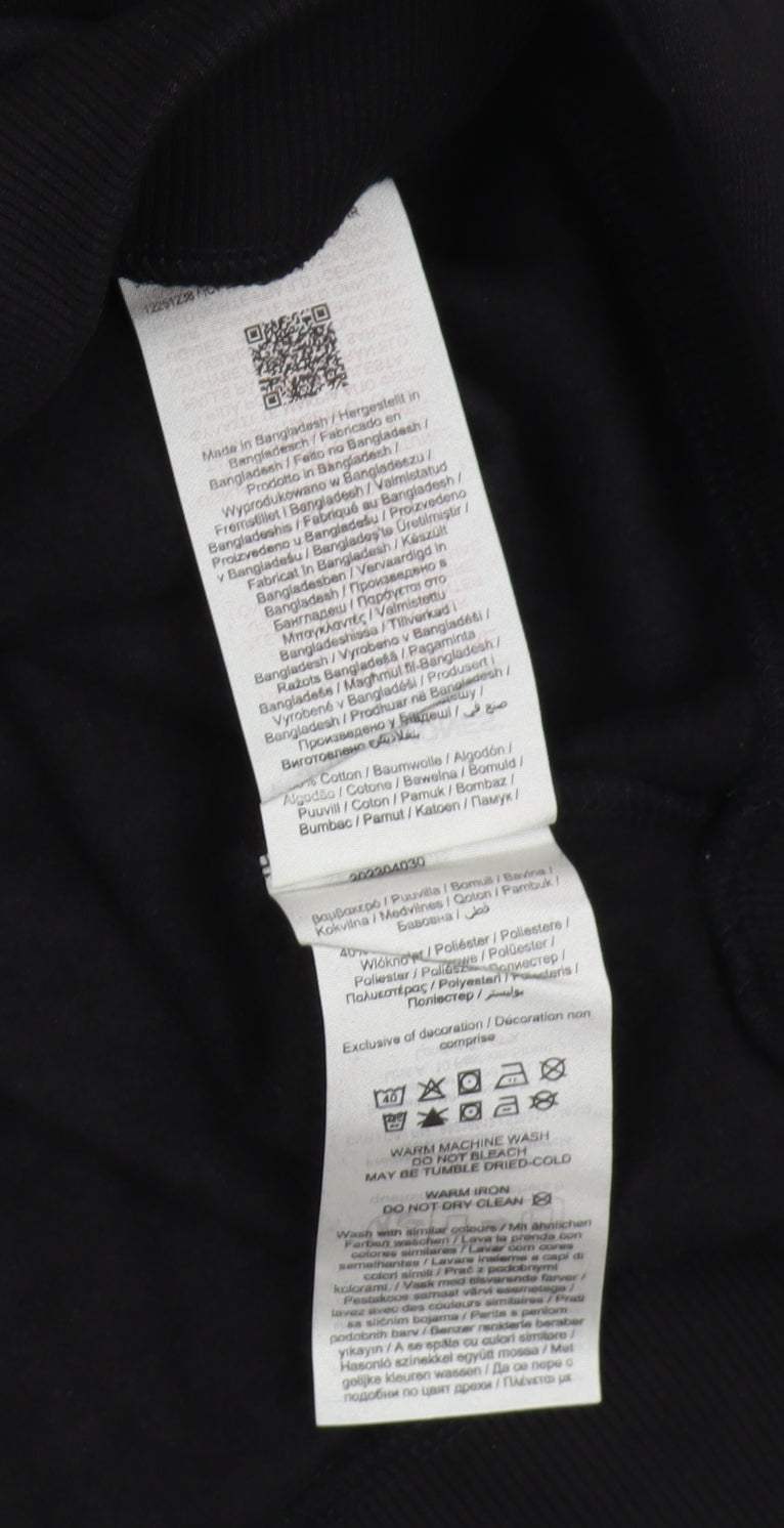 Jack & Jones Boys Black Pullover Hoodie Age 11