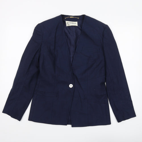 Windsmoor Women's Blue Blazer, Size 10, Lined