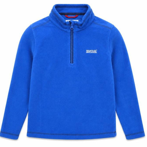 Regatta Boys Blue Fleece 1/4 Zip Sweatshirt 9-10 Years