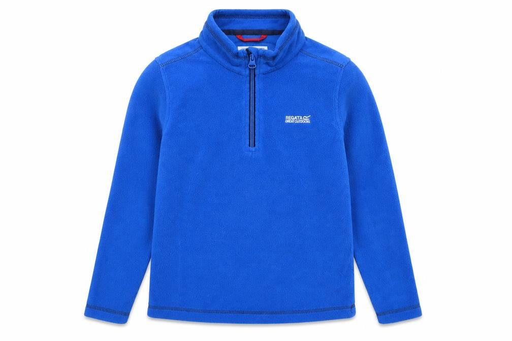 Regatta Boys Blue Fleece 1/4 Zip Sweatshirt 9-10 Years