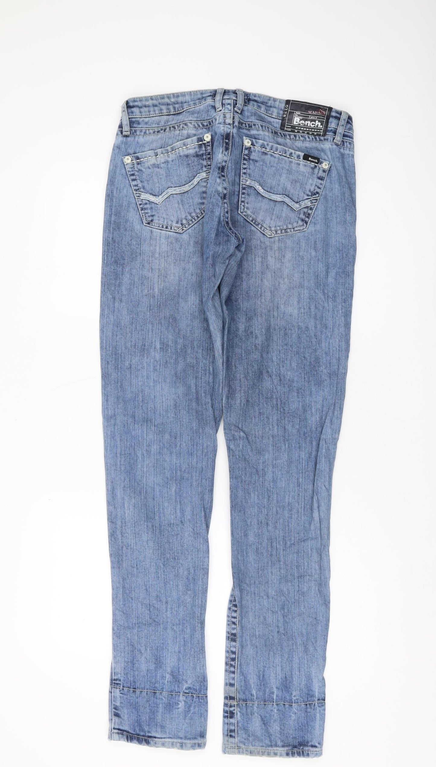 Bench Men's Blue Straight Jeans - Size M