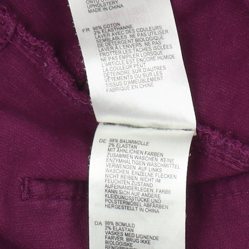 White Stuff Women’s Purple Cord Jegging Size 10