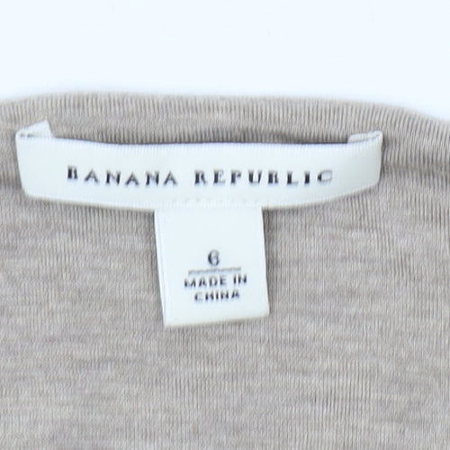 Banana Republic Women's Beige A-Line Dress, Size 6
